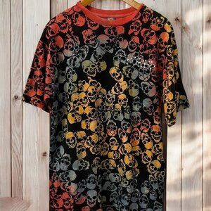 Teenage Brand Men's Bored Graphic  Skull Cotton Short Sleeve T-Shirt Medium